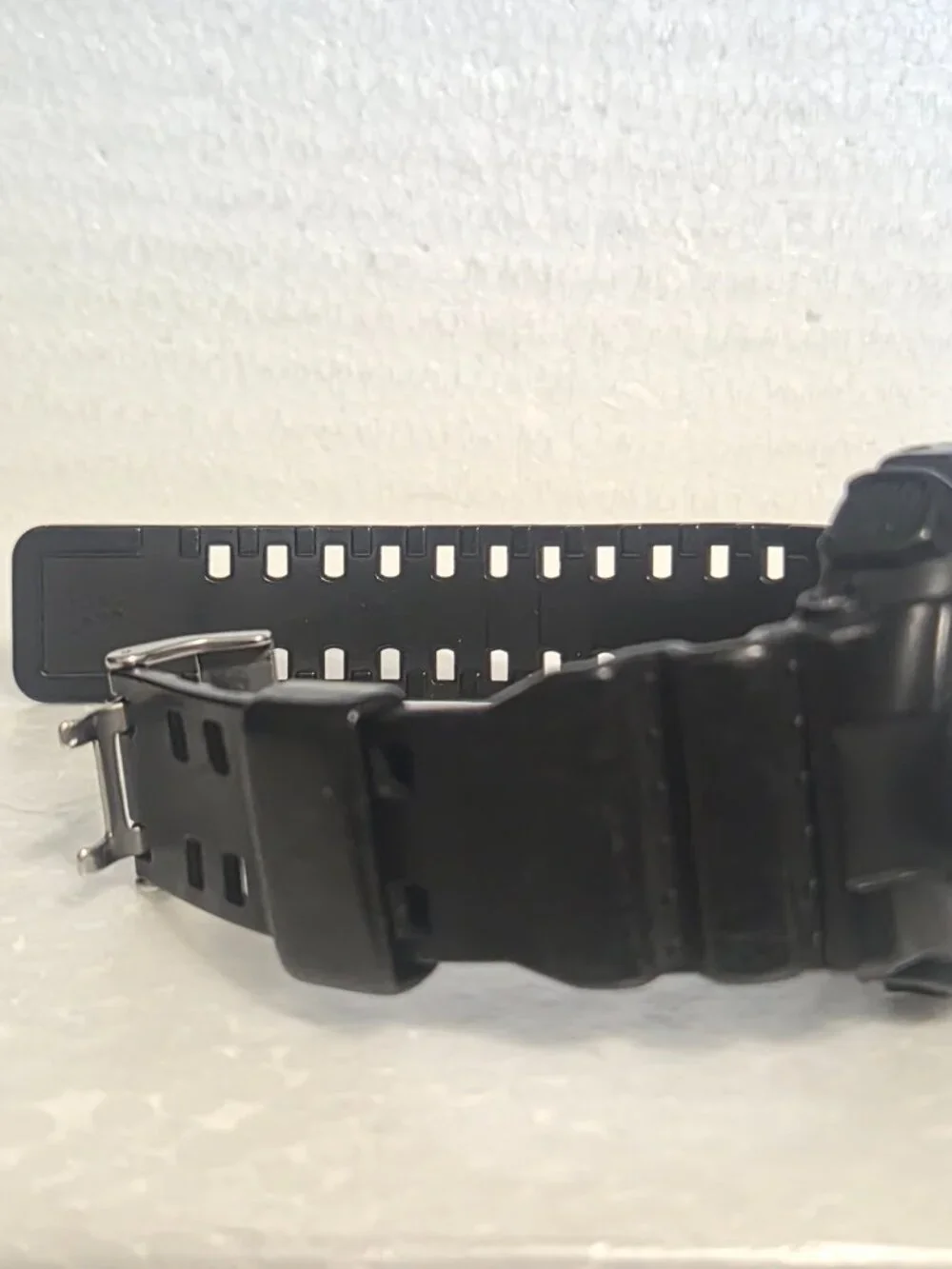 Casio G Shock Matte Black analog and digital